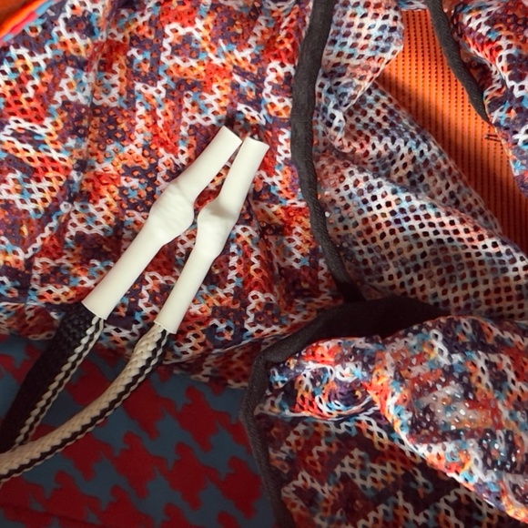 Robert Graham orange swim trunks shorts size 36 pockets drawstring classic fit - Picture 8 of 8